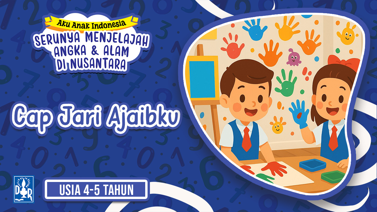 Angka dan Petualangan TK A. "Cap Jari Ajaibku"